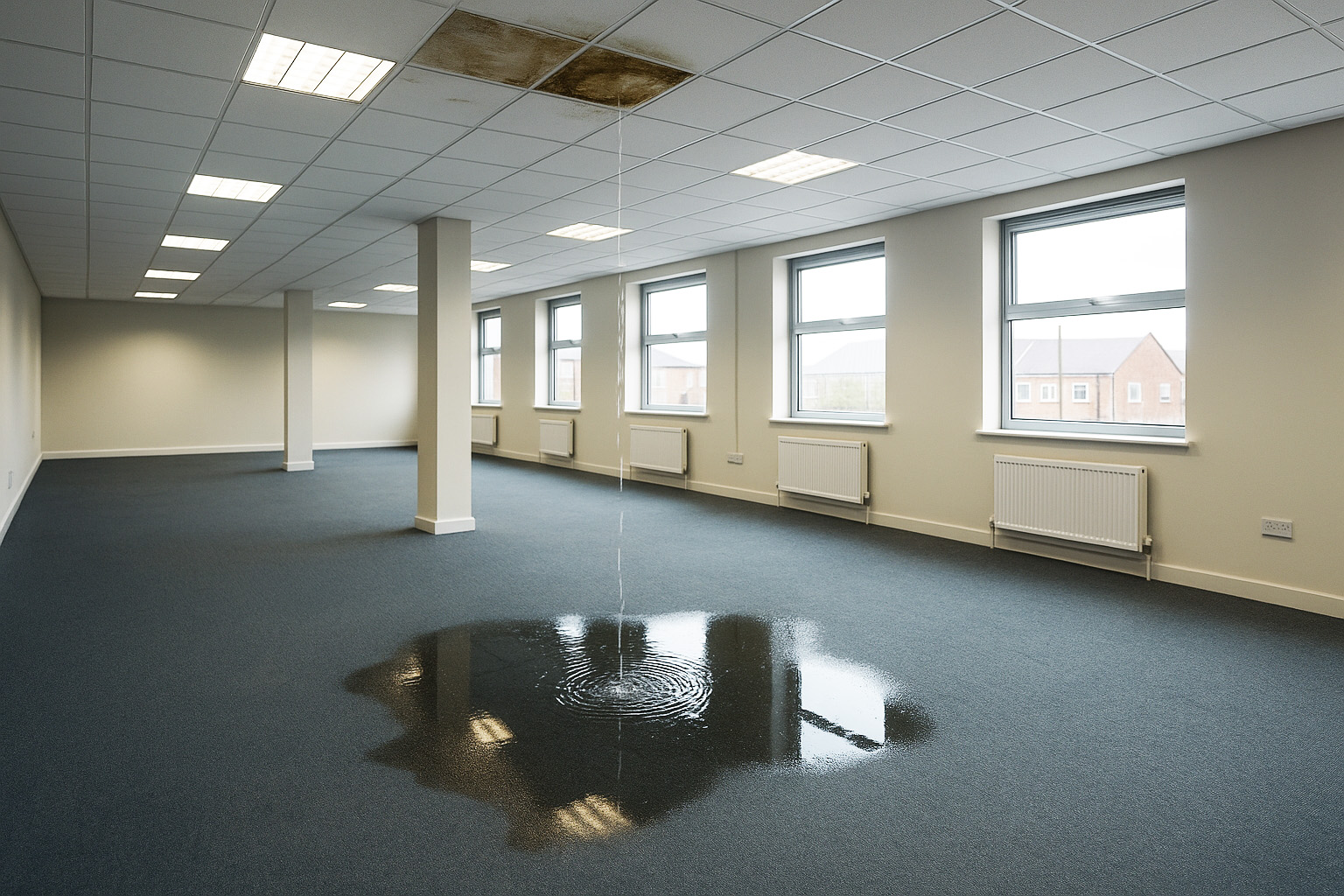 Water found at vacant property inspections in Wigan