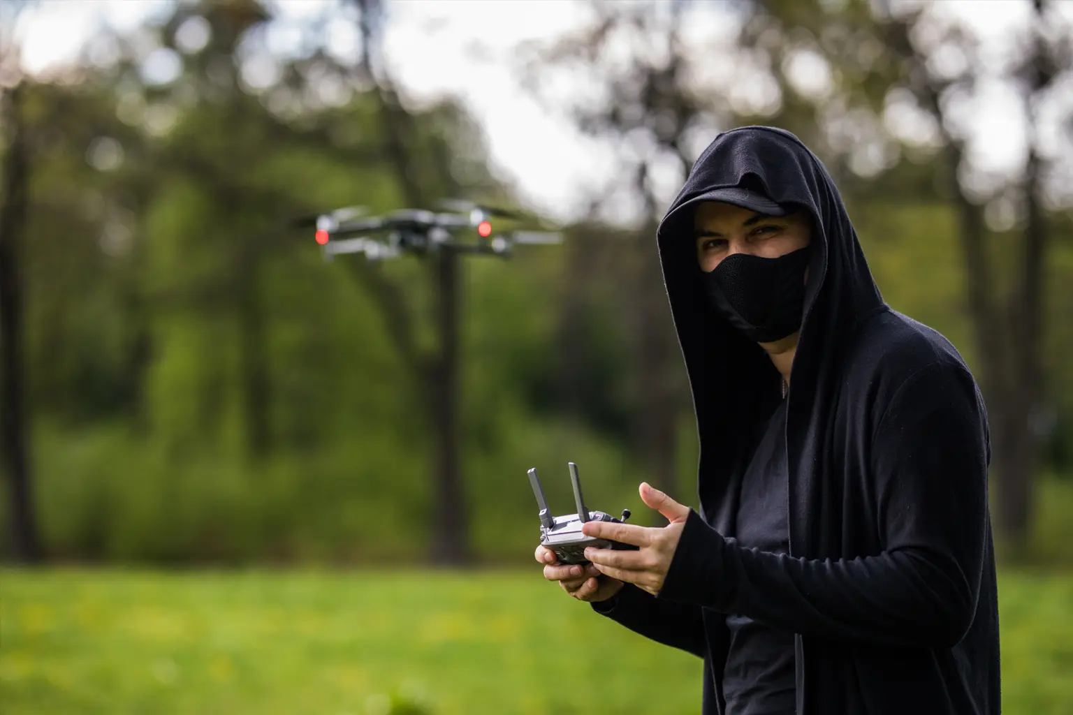 Remote wireless farm security