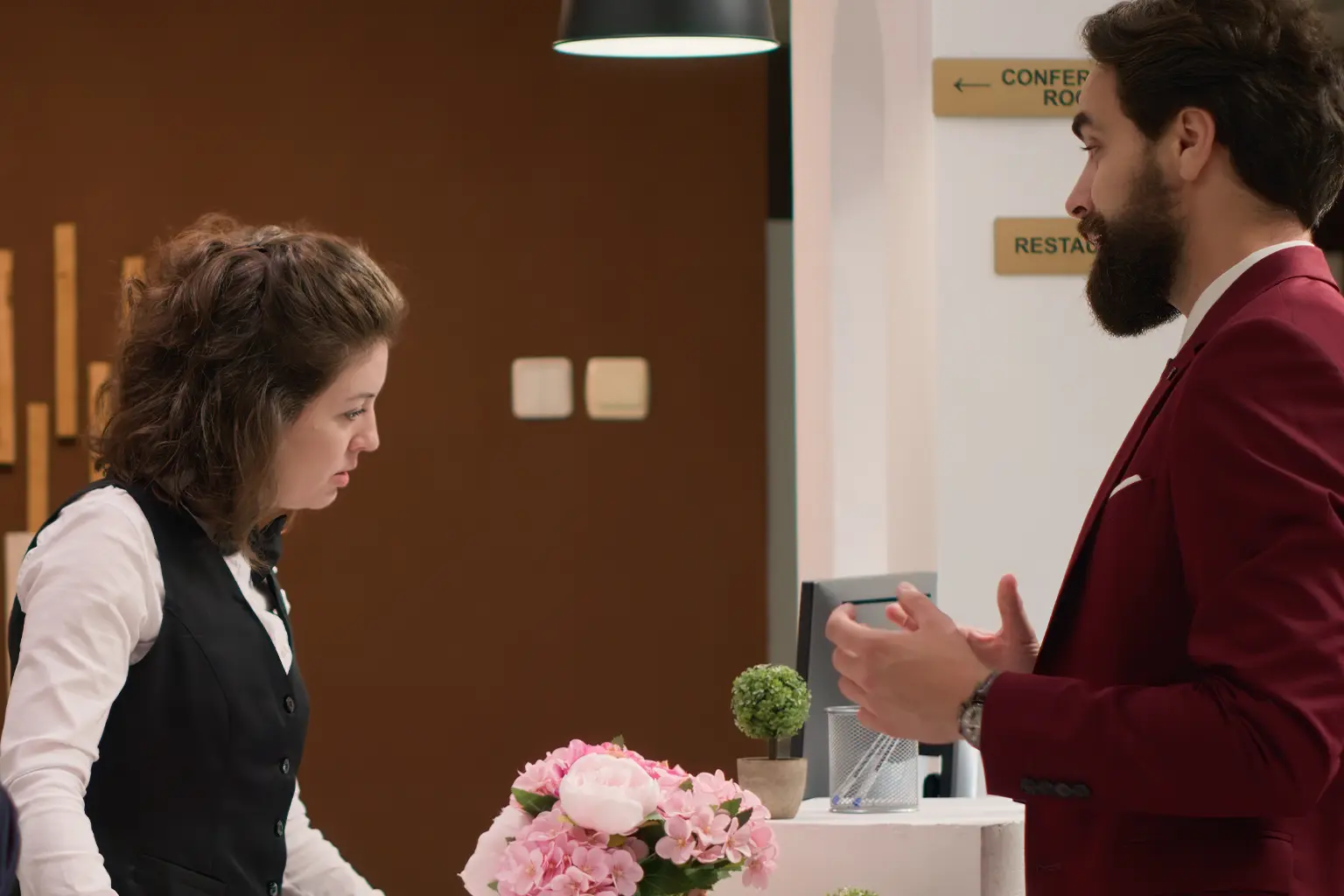 Reassuring-Hotel-Guests-After-a-Security-Incident When hotel guests are unhappy, you need to deal with them in a professional and calm manner.