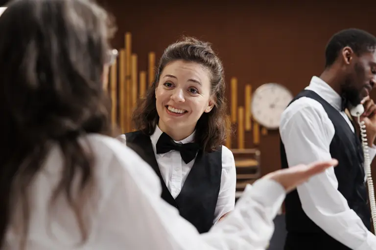 Dealing with hotel guests after an incident needs to be handled calmly and professionally