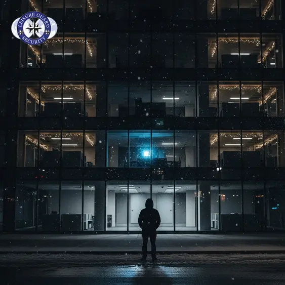 Office security at Christmas