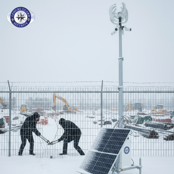 Mobile CCTV Tower Hire at Christmas
