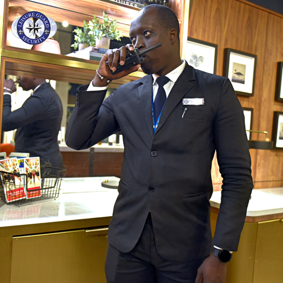 Hotel concierge security in Manchester protects guests and staff.